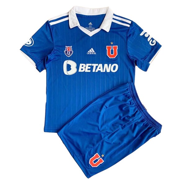 Camiseta Universidad de Chile Replica Primera Ropa Niño 2022/23